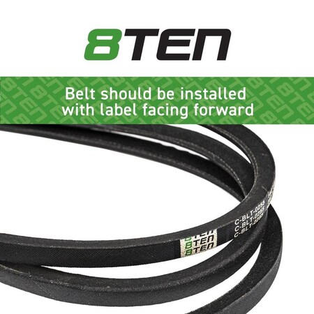 Aftermarket Deck Belt Fits John Deere TCU35604 TCU30356 B1TCU35604 265559 C-BLT-0255-810